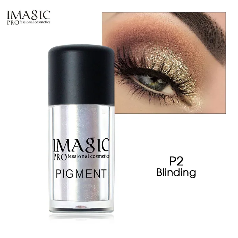 New Arrival Glitter Eyeshadow Metallic Loose Powder Waterproof Shimmer Pigments Colors Eye Shadow Makeup Cosmetics — image 8