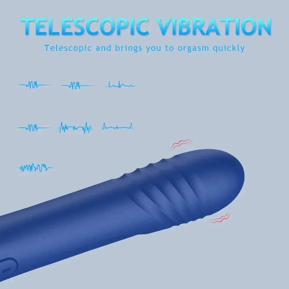 Σφυρί κλειτορίδα πιπιλιστικό δονητής Clitoris G-Spot Massager Θηλή που γλείφει τον κόλπο του πρωκτού Αναδιπλούμενο Dildo Γυναικείο σεξ παιχνίδι — image 6