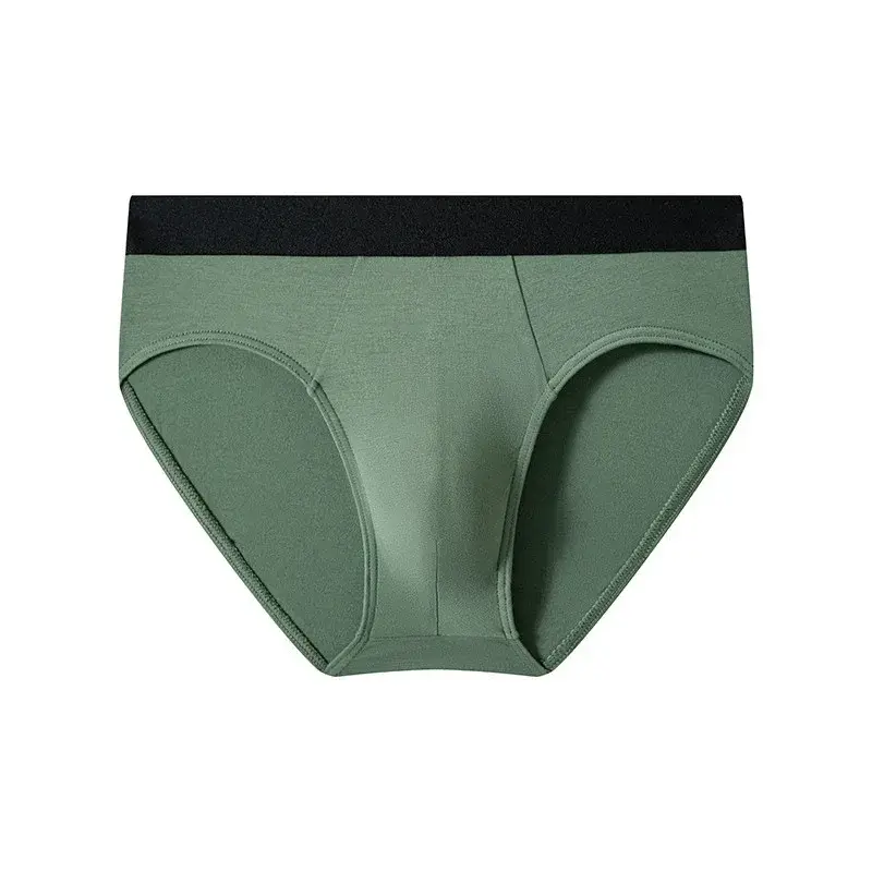 3pcs Solid Color Men's Underwear Simple Everyday Four Seasons Men's Briefs Comfortable Breathable Underwear