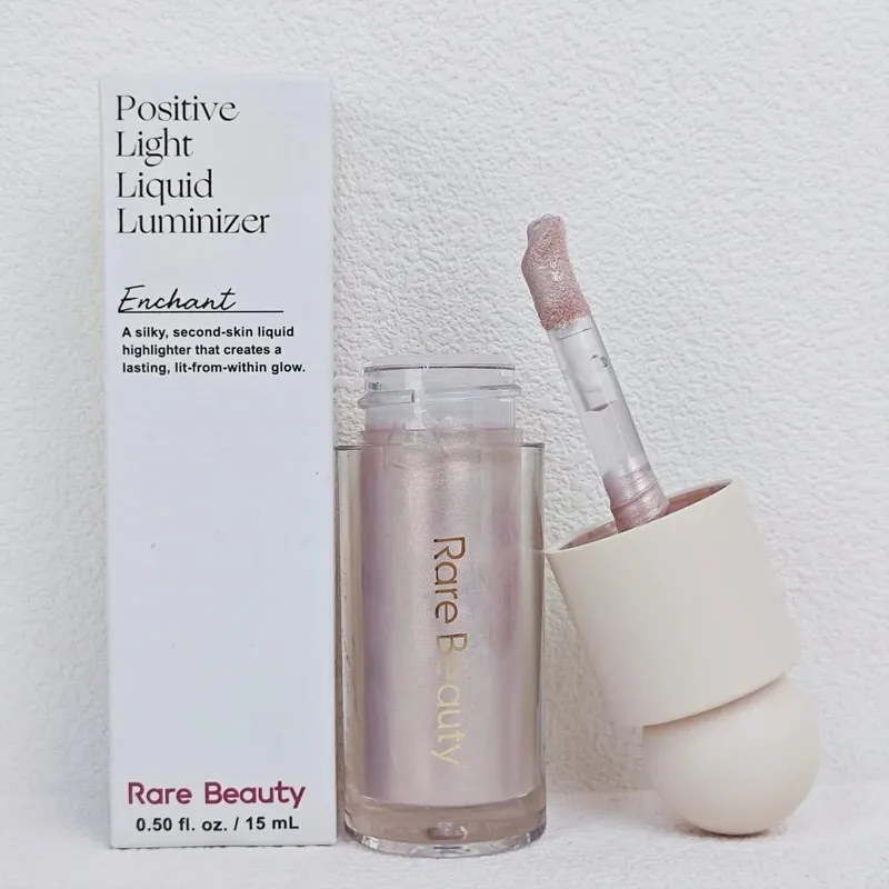 Rare Beauty Serene Gentle Mellow Solac Liquid Bronzer Shade Face Contour Ομαλό ανταύγειες Καθρέφτης διάρκειας φυσικής σκιάς μακιγιάζ — image 25
