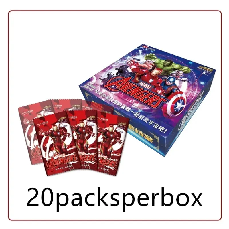 Tunay na Card Heroes Duel Card Competitive Version Iron Man Thor Captain CR America Collection Card Mga Laruan — image 9