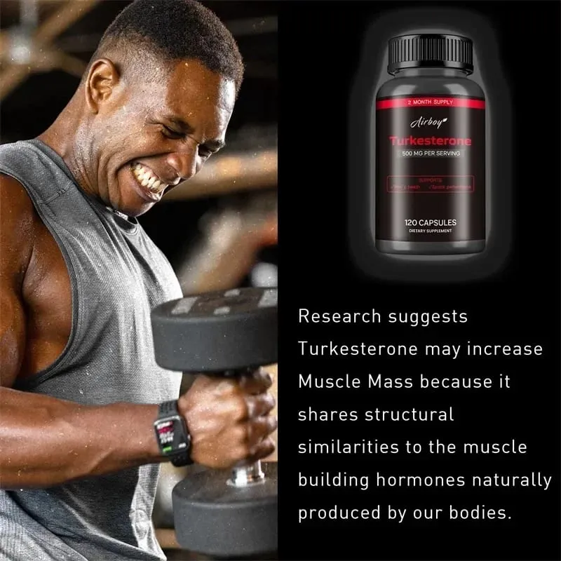 Turkesterone for Muscle Growth Improved Endurance Stress and Mood Relief and Overall Health