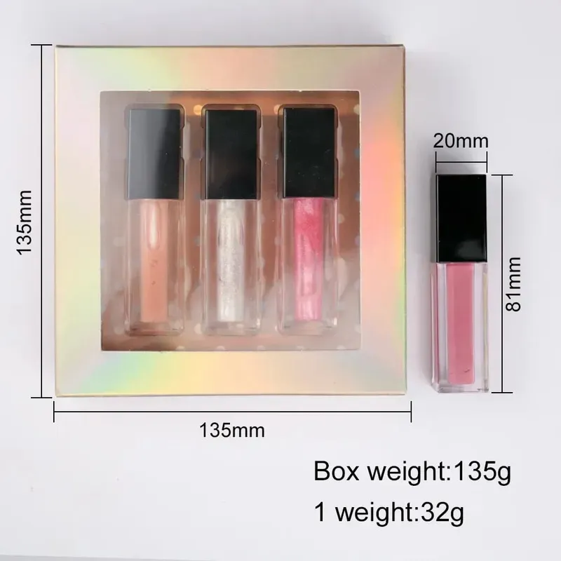Vegan Σετ Μακιγιάζ Private Label Liquid Liquid Lipstick Waterproof Cruelty Free Kit De Maquillaje Makeup Kit Προσαρμοσμένο λογότυπο — image 4