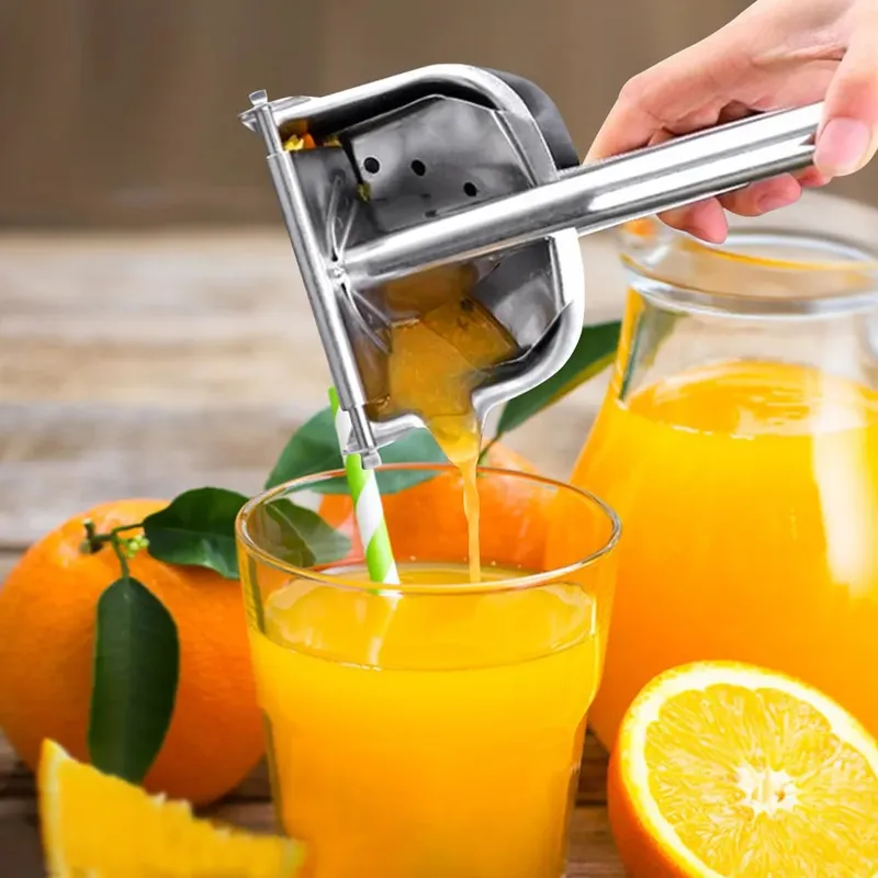 Manual Juice Squeezer Hand Pressure Juicer Pomegranate Orange Lemon Sugar Cane Juice Kitchen Bar Fruit Multifunctional Tools — image 2