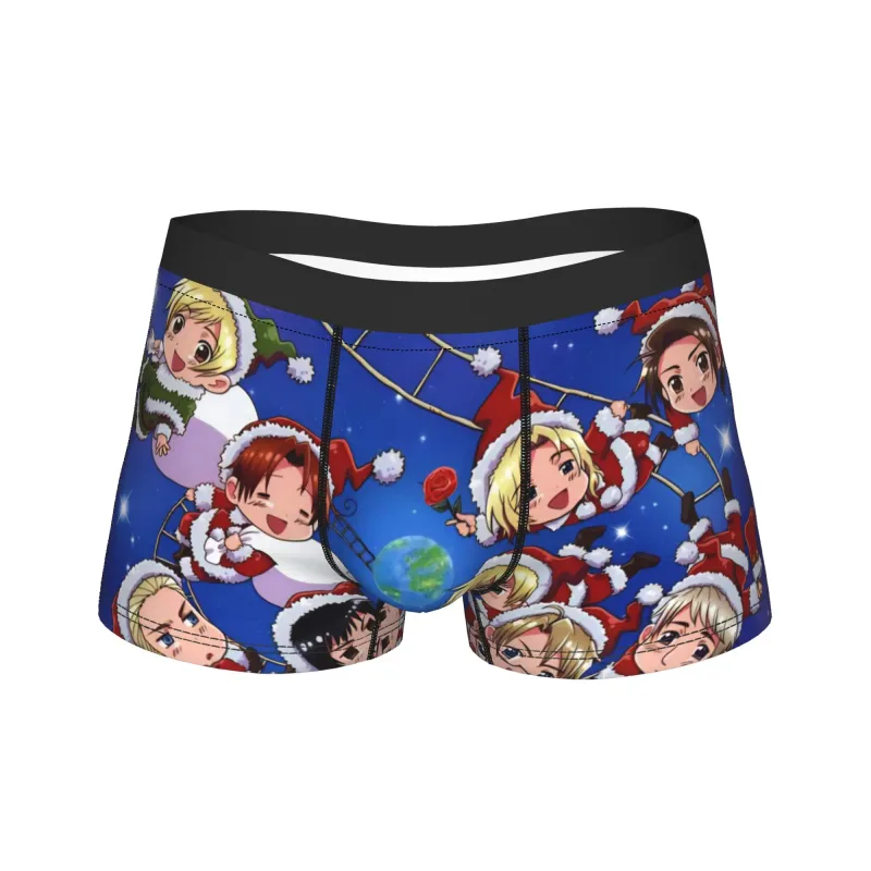 Hetalia World Stars Men Boxer Shorts Cozy Underwear Underpants
