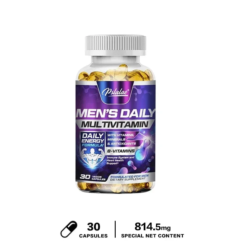 Men's Multivitamin Supplement-Daily Multivitamins and Nutrients To Support A Healthy Active Lifestyle Energy Heart Brain Health