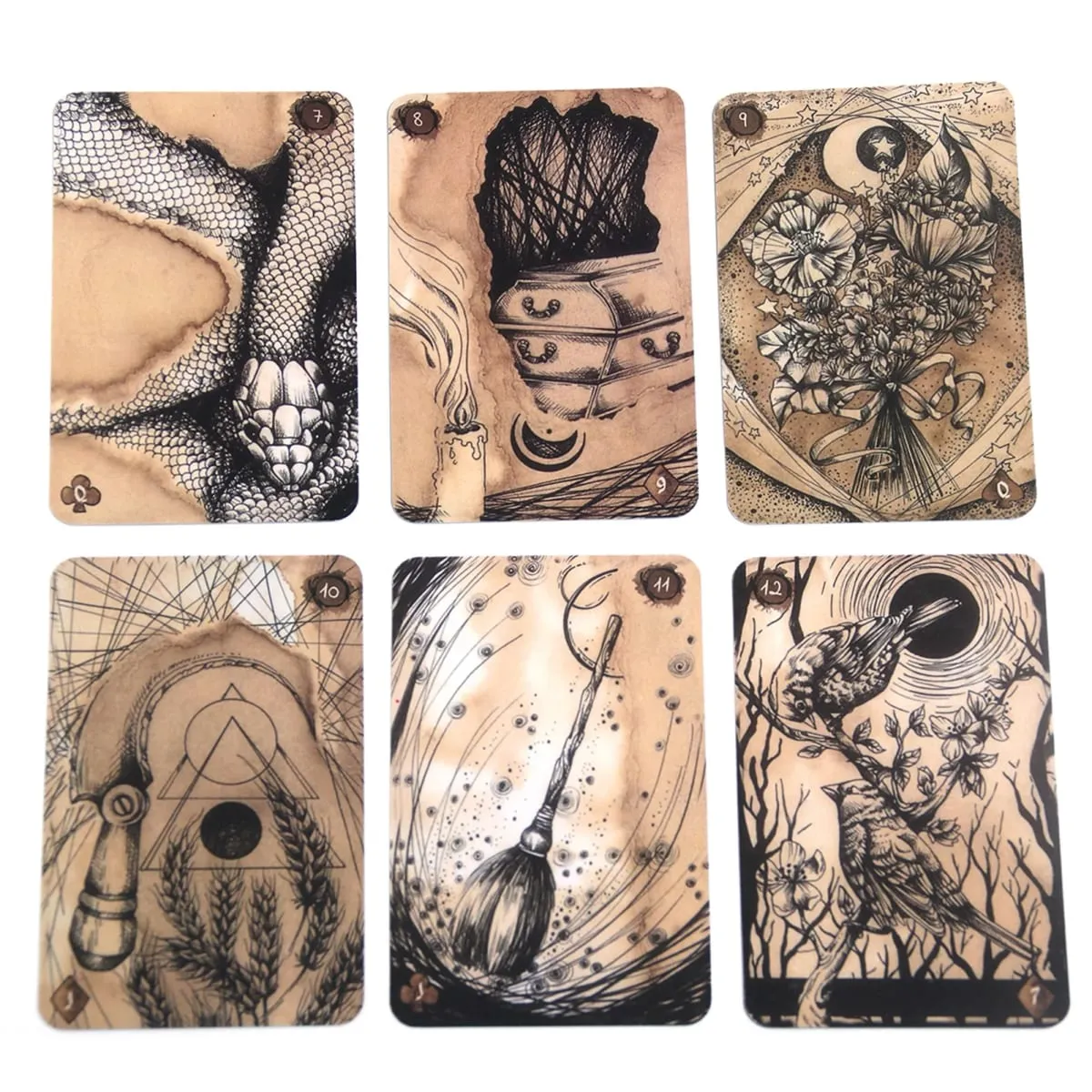 Lenormand Reflet De Lune Κάρτες Lenormand Κάρτες Ταρώ Τράπουλα Oracle Παιχνίδια καρτών για Ενήλικες Διασκέδαση Παιχνίδια ενηλίκων Προμήθειες για πάρτι Δώρο