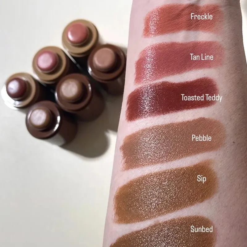New Arrival Pocket Coutour Stick Bronze Face Blush Μάγουλο Μεγάλης διάρκειας Ενυδατικό Πρόσωπο Highlighter Blush Bronzer Sculpting — image 5
