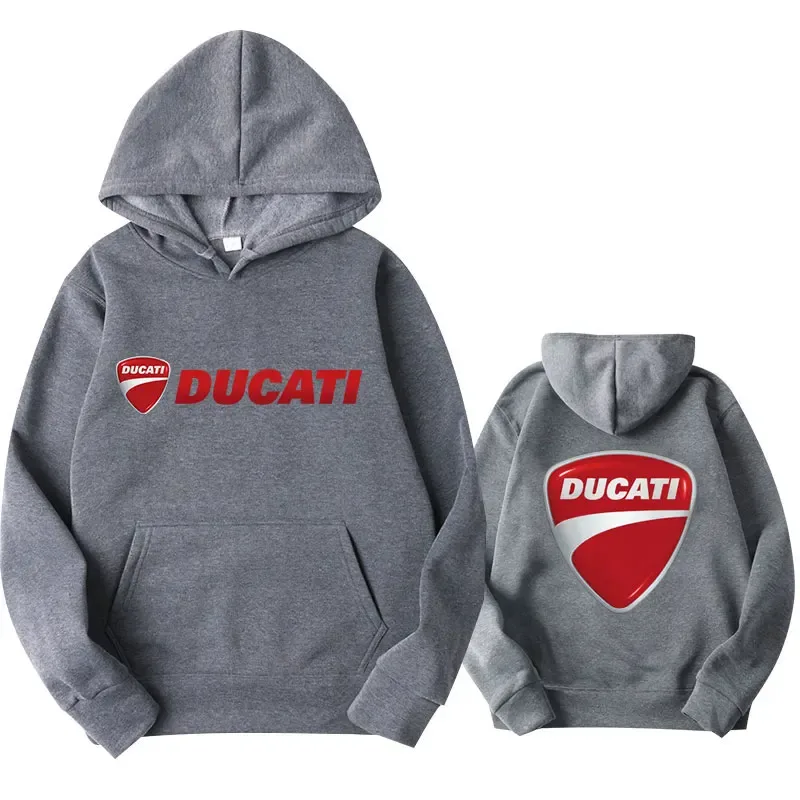 2026 DUCATI Motocicleta hoodies moletons roupas esportivas ao ar livre motogp ciclismo All-season ventilador roupas masculinas e femininas