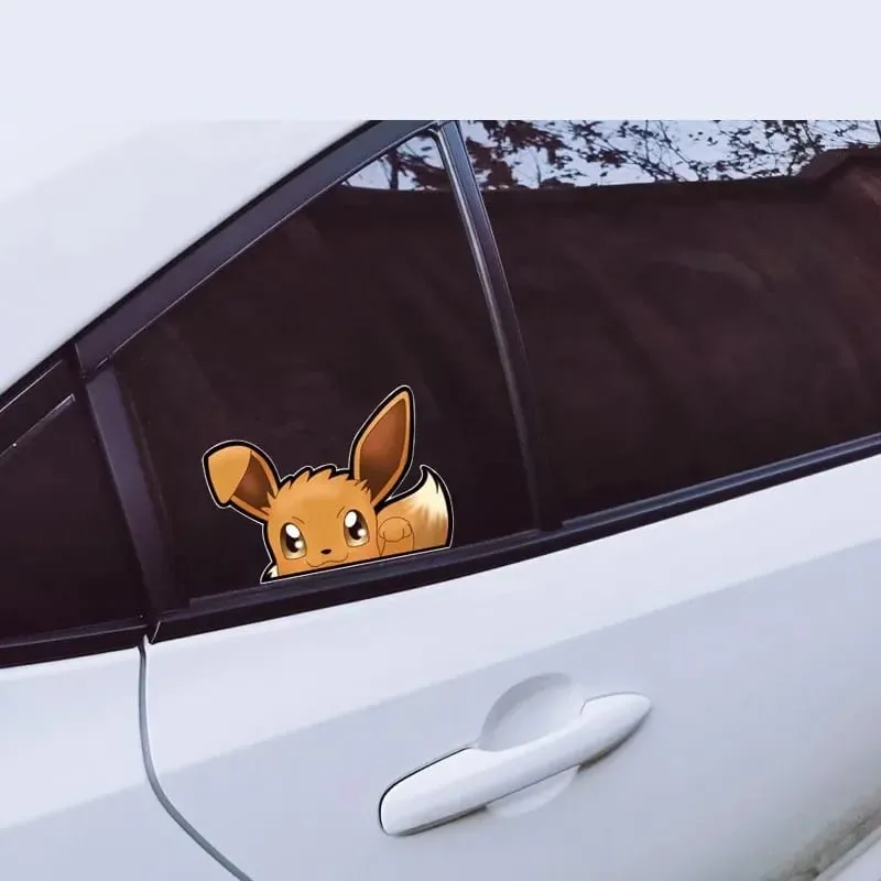 20 Phong Cách Pokemon Xe Ô Tô Anime Hình Pikachu Gengar Eevee Charmander Hoạt Hình Dễ Thương Búp Bê Sáng Tạo Miếng Dán Quà Tặng Sinh Nhật