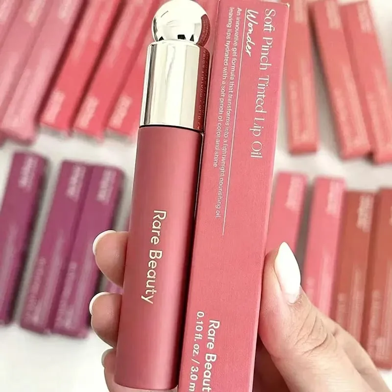 Rare Beauty Liquid Blush Μεταξένιο και Γλιστρά στην Ομαλή Φύση Μεγάλης διάρκειας Πλούτο Happy Hope Delight Stained Lipstick Gloss Μακιγιάζ