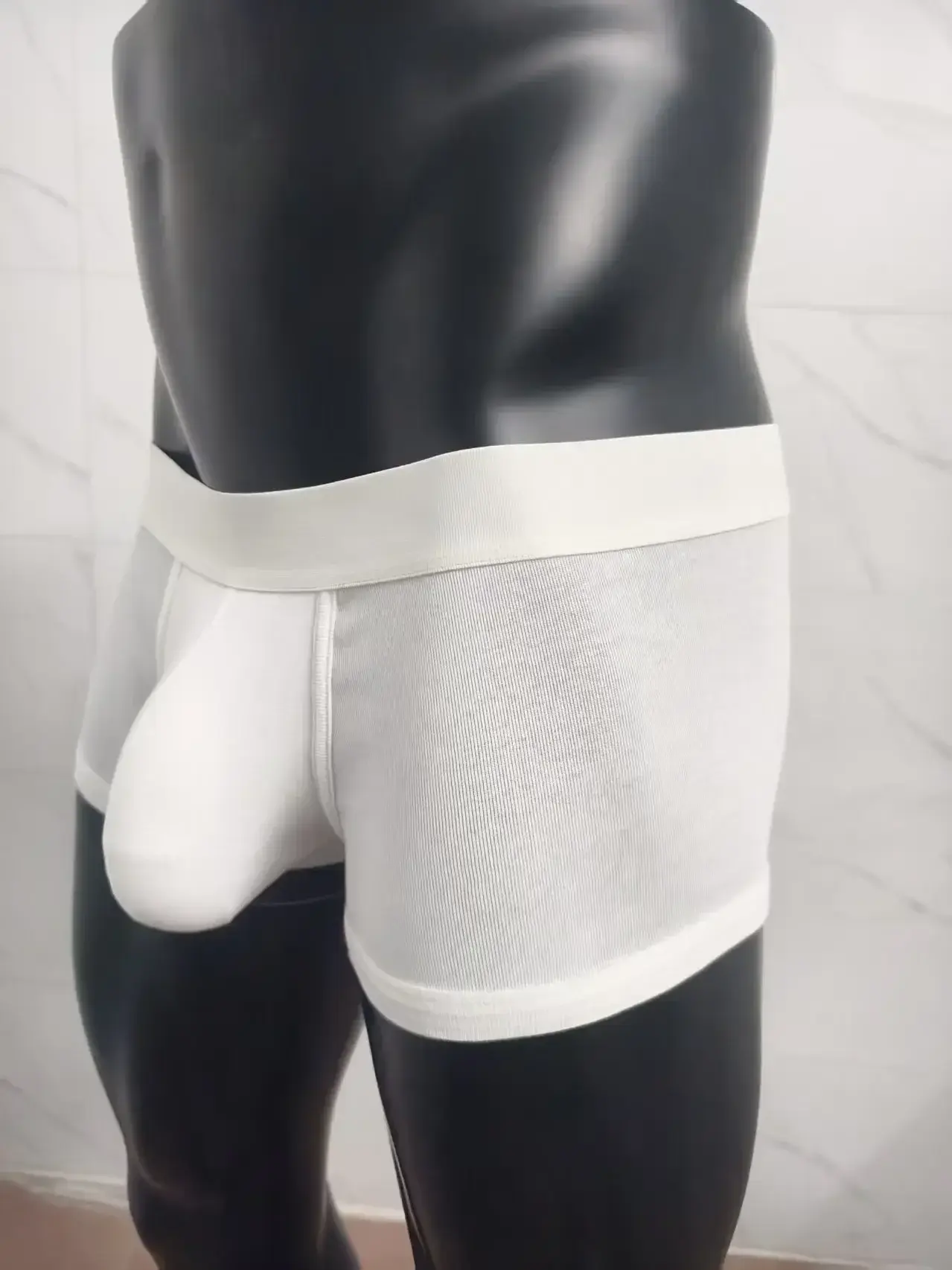 Mens Extra Larger Pouch Premium Cotton Boxer Briefs Super Breathable Underwear Sexy Comfortable Trunks Soft Hot Selling 2026 New