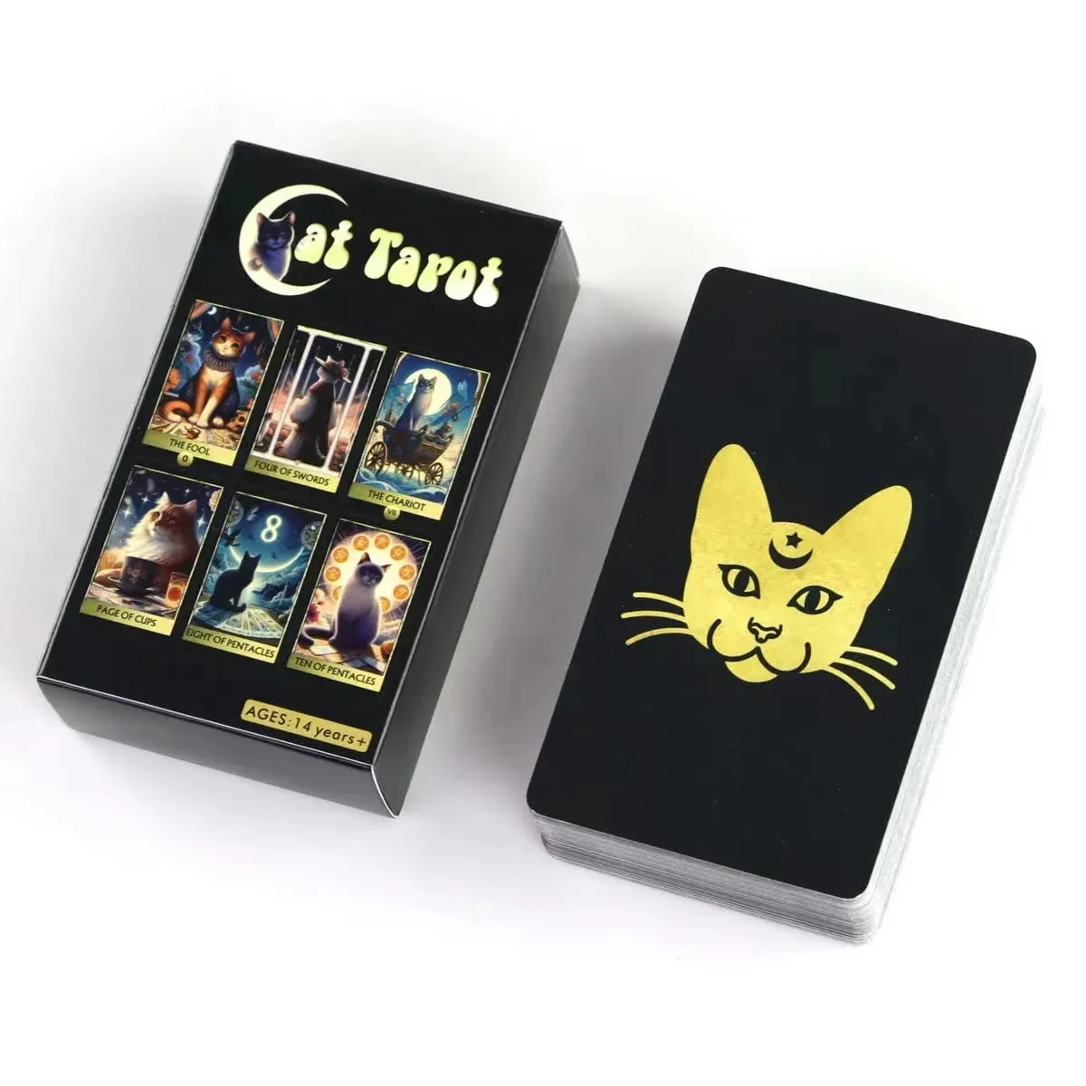 Επιτραπέζια παιχνίδια 800styles Cat Tempest Tarot Runes Oracle Angel Whisper Cards
