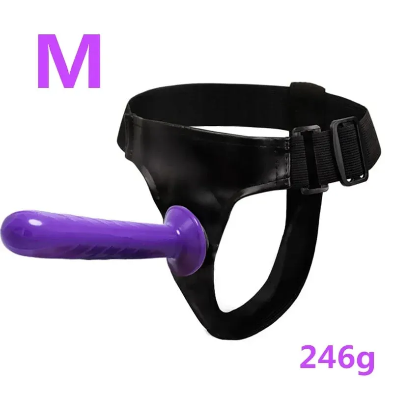 Strap On Big Dildo Vibrator Strapon Ultra Elastic Harness Belt Adult Sex Toys For Woman Lesbian Double Penis Realistic Dildos — image 18