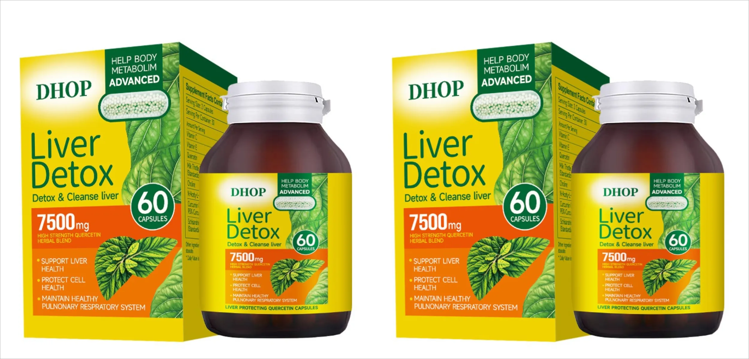 Milk Thistle Liver Health Capsules 60 Count with Vitamin C E Choline Curcumin- Υποστηρίζει την υγιή λειτουργία του ήπατος — image 8