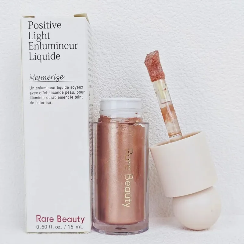 Rare Beauty Serene Gentle Mellow Solac Liquid Bronzer Shade Face Contour Ομαλό ανταύγειες Καθρέφτης διάρκειας φυσικής σκιάς μακιγιάζ — image 18