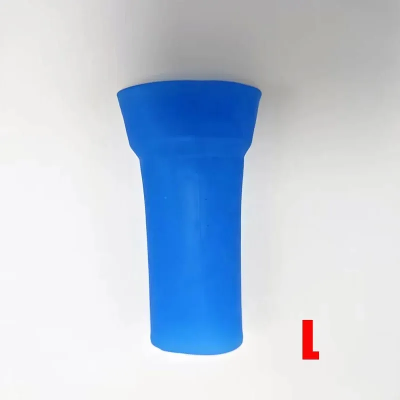 S/M/L szilikon hüvely vákuumcsésze-hosszabbítóhoz péniszpumpa pénisznagyobbító/hordágycsere Kiegészítők Szexuális játék 18 év feletti férfiaknak — image 19