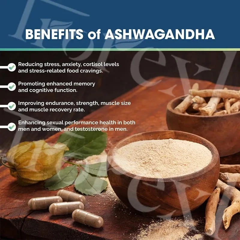 Ashwagandha & Maca Root Male Enhancing Supplement Max Strength Boost High Stamina Vitality for Men