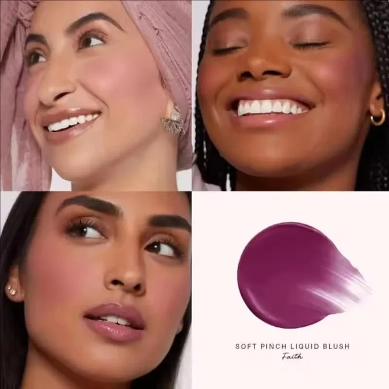Rare Beauty Liquid Blush Natural Glow αναμειγνύεται εύκολα ενώ το Velvet Blush Stick αδιάβροχο, ανθεκτικό στον ιδρώτα, ελαφρύ μακρύ μακιγιάζ