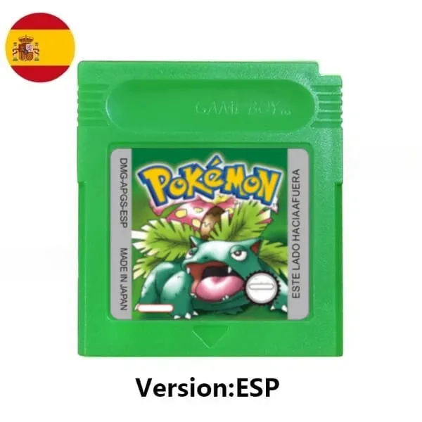 Sok stílusú Pokémon Vörös Kék Kristály Arany Zöld Ezüst Sárga GBC játékkártya 16 bites videojáték kazettás konzolkártya GB/SP — image 24