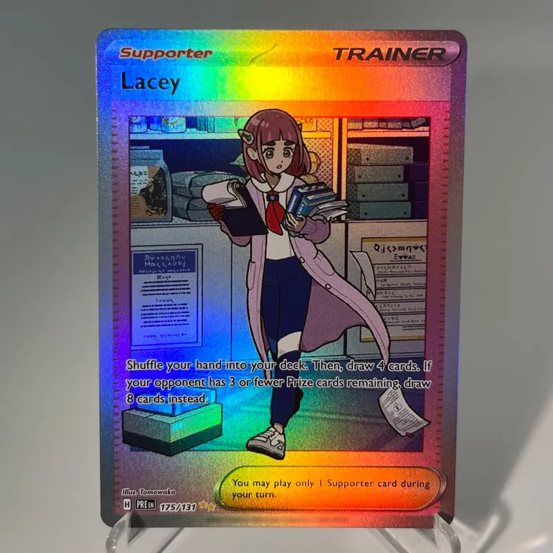 Prismatic Evolutions PKM Cards PTCG5-A GX Rainbow Umbreon Sylveon Leafeon ex Rare Collection Battle Toys Δώρα για χόμπι — image 38