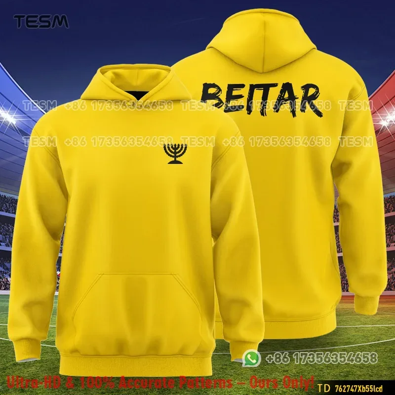 الرجال Beitar القوطية الخط طباعة هوديي المتضخم الشارع الهيب هوب البلوز البلوز عادية كم طويل قمصان سويت شيرت بقلنسوة الرجال النساء — image 3