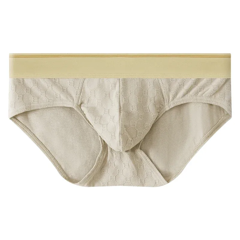 Fashion Men's Underwear Breathable and Comfy Pure Cotton Knit Briefs — image 22