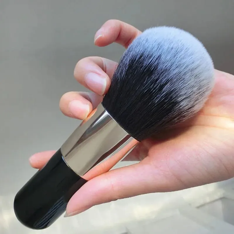 Cọ Lớn Nhỏ Mỡ Pier Kem Nền Cọ Trang Điểm Kem Bb Nấm Bàn Chải Không Bột Không Đánh Dấu Kem Nền Cọ Trang Điểm màu Đen Mới — image 4