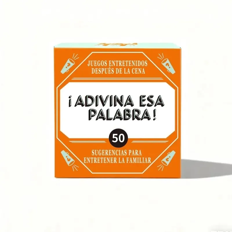 Spanyol Afterdinner Amusements Társasjáték Szórakoztató Kártya Családi összejövetel játék Kártyajátékok