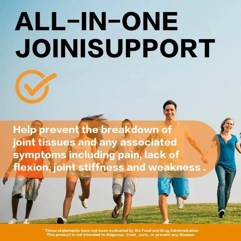 Glucosamine Chondroitin MSM with OptiMSM - Helps Maintain Healthy Joint Function and Mobility Protecting Cartilage Tissue