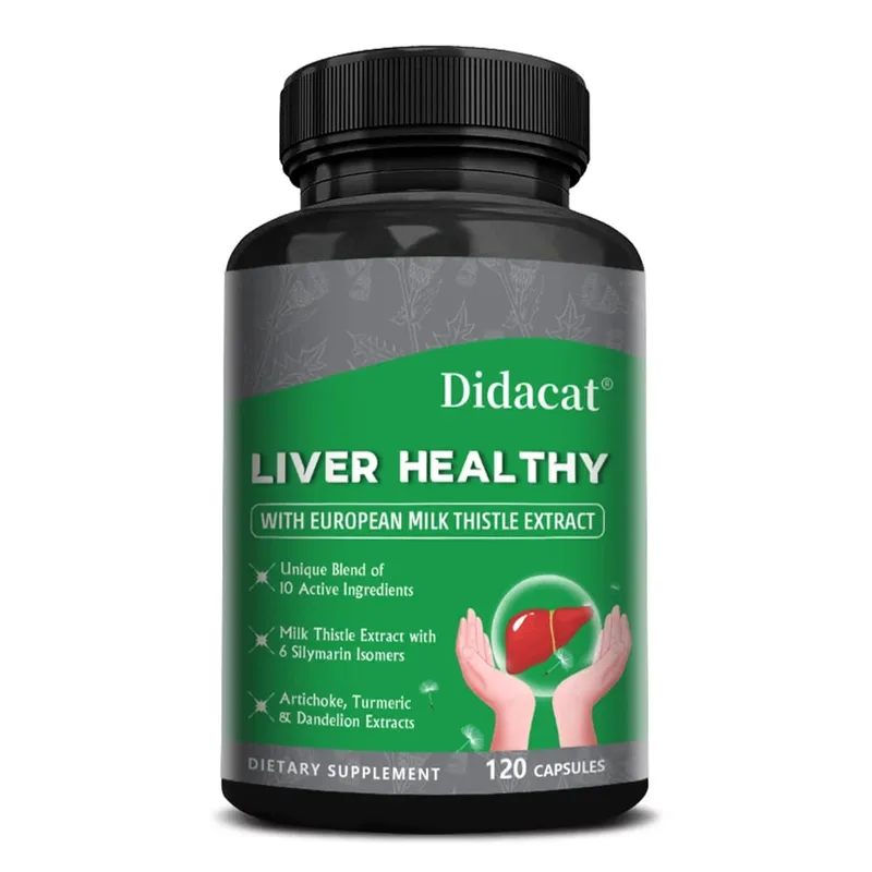 Natural Artichoke + Milk Thistle Extract - A Cleansing Detoxifying Supplement for Liver Health Immune Support and Skin Health — image 9