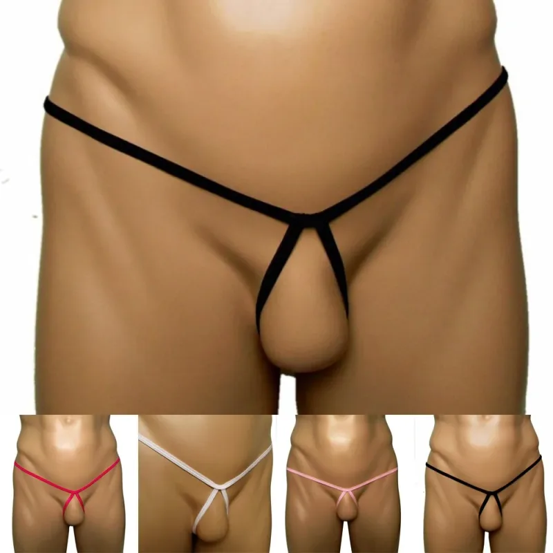 Men'S Sexy And Comfortable Gay SissyBreathable Solid Color Portable Summer Men's Panties Simple Thong Briefs Mens Sexy Underwear — image 8