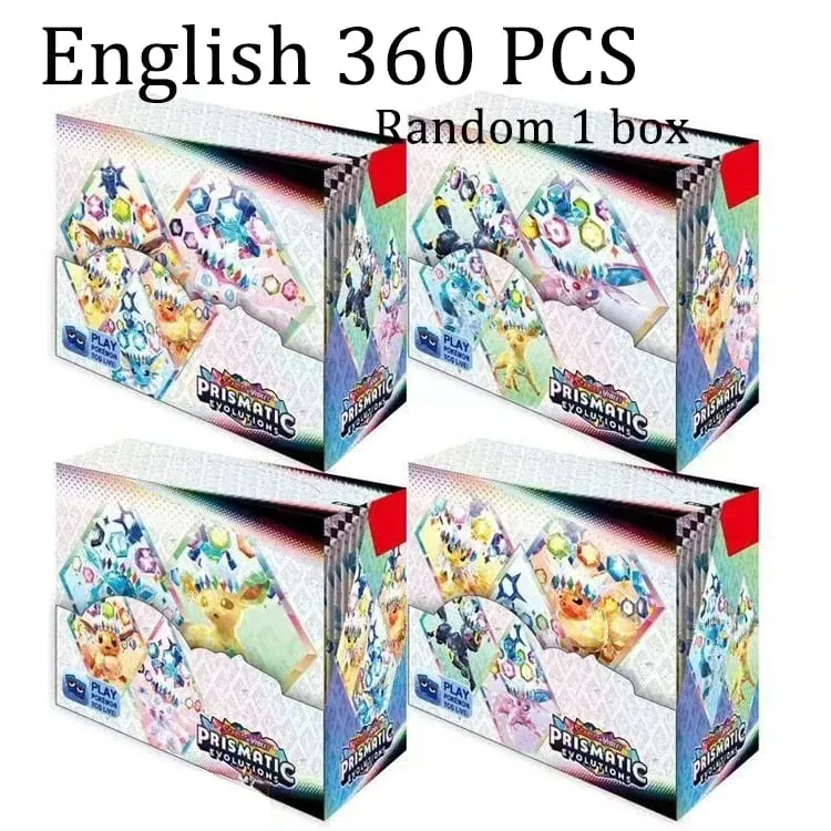 Pokémon PRISMATIC EVOLUTIONS SURGING SPARKS SCARLET&VIOLE 151 Booster Display Box Pokemon Booster Cards Playing Cards — image 8