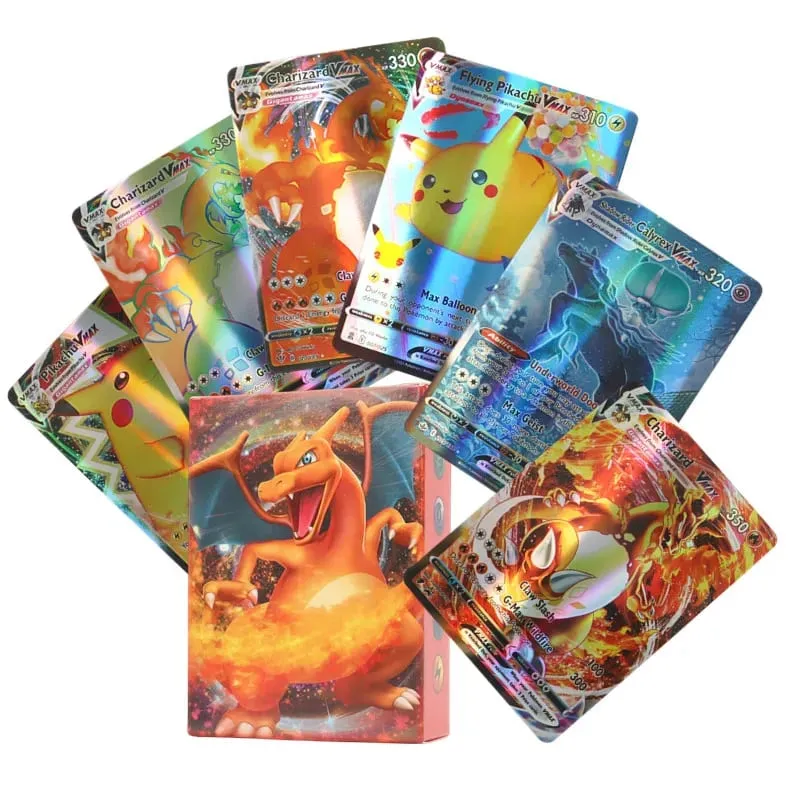 60/100Pcs Pokemon Shining Cards Αγγλική Έκδοση MEGA GX Vmax TAG EX Proxy Collection Cards Παιχνίδια Δώρο για παιδιά