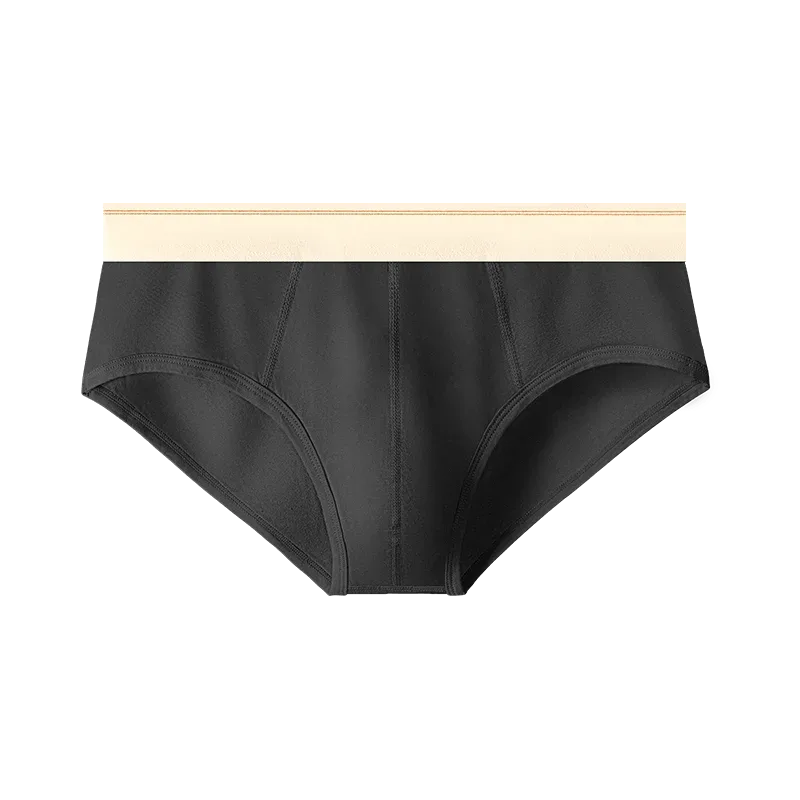 Men's pure cotton breathable and comfortable triangular underpants, mid-waist, skin-friendly and soft, teenagers' underpants 3256810188437944