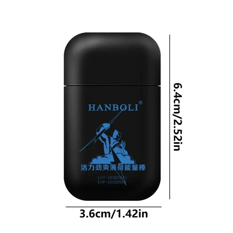 ΝΕΑ Double Hole Energizing Energy Bar Aromatherapy Nasal Inhaler Energy Vapors Stick Aromatherapy Stick Stimulating Scent — image 14
