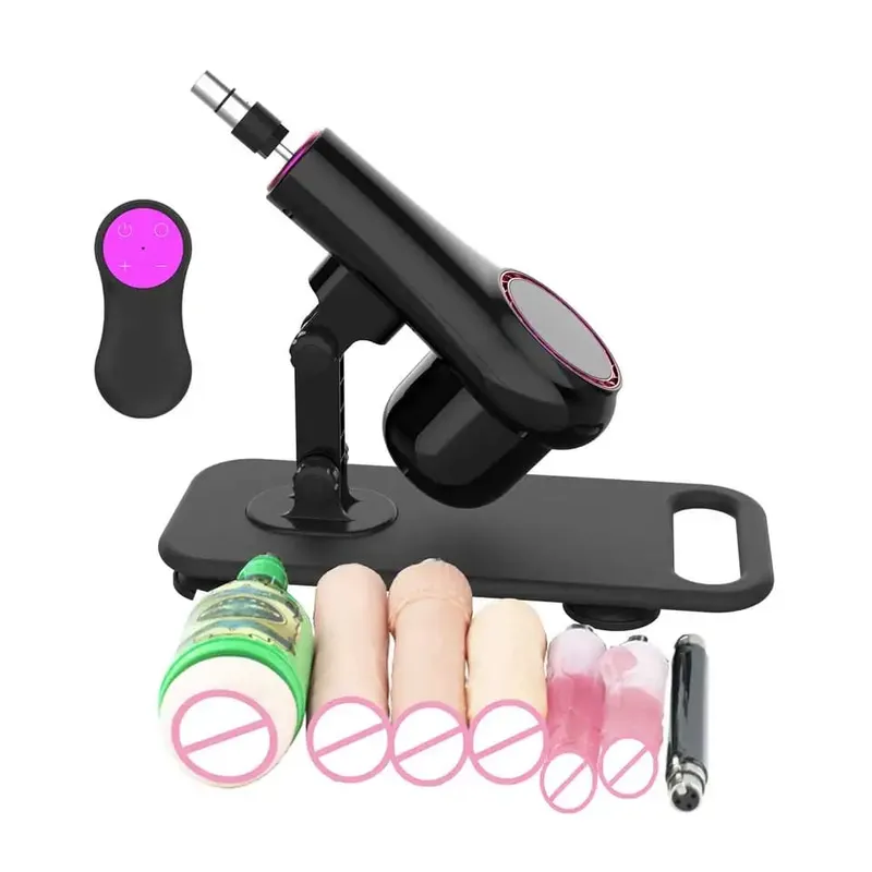 Newly Upgraded Wireless Remote Control Sex Machine for Women Automatic Masturbation Machine Pump Gun Love Machine Couple Sex Toy