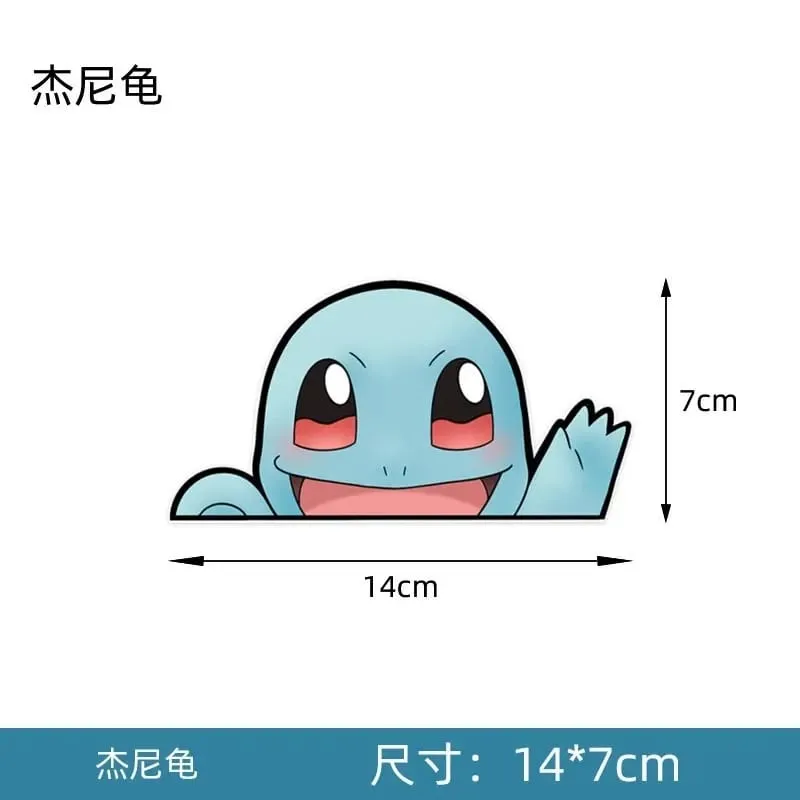 20 Phong Cách Pokemon Xe Ô Tô Anime Hình Pikachu Gengar Eevee Charmander Hoạt Hình Dễ Thương Búp Bê Sáng Tạo Miếng Dán Quà Tặng Sinh Nhật