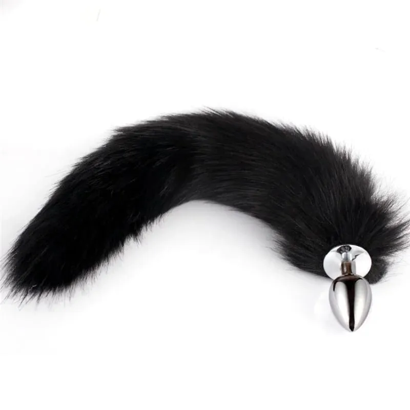 5 Sizes Metal Butt Plug Fetish Fox Tail Intimate Toys Bdsm Anal Extender Dilator Sex Shop Products Erotic Games Goods For Adults — image 8