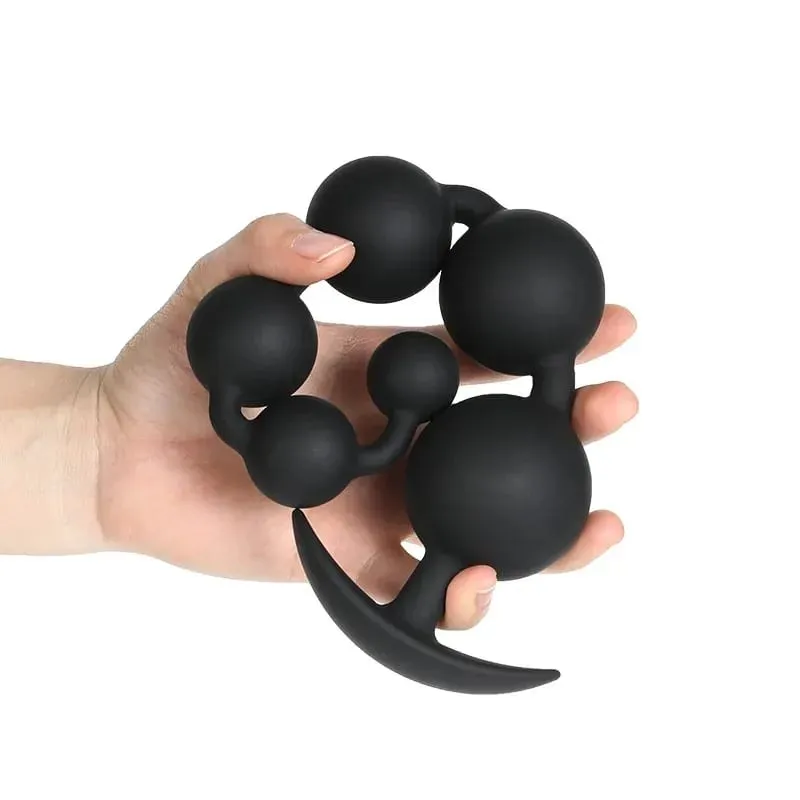 Bdsm Silicone Big Anal Plug Anal Beads Anus Masturbation Butt Plugs Erotic Flirt Sex Toys Prostate Massage for Couple Men Women — image 4