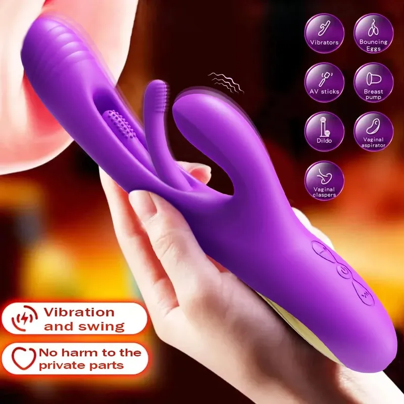 Sucking Flapping Vibrator for Women Clitoris G Spot Stimulator Dildo Tapping Vagina Massager Vibrating Adult Female Sex Toys — image 13