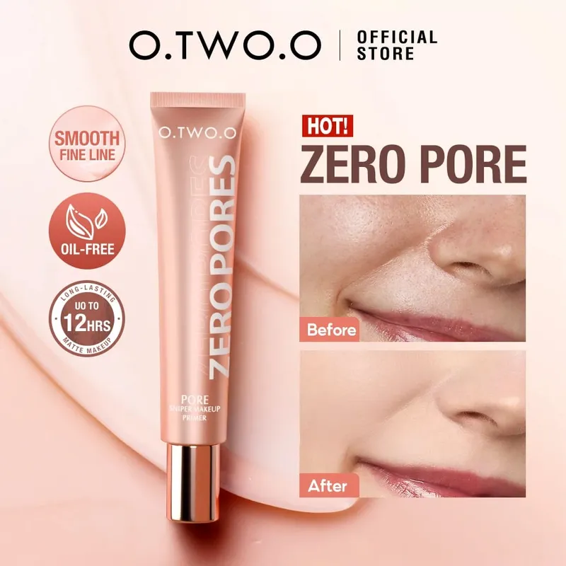 O.TWO.O סט איפור 3 יחידות 3 ב-1 שפתון סומק סטיק SPF 30PA+ ערכת טיפוח פנים אבקת פריימר פנים איפור בסיס קוסמטיקה