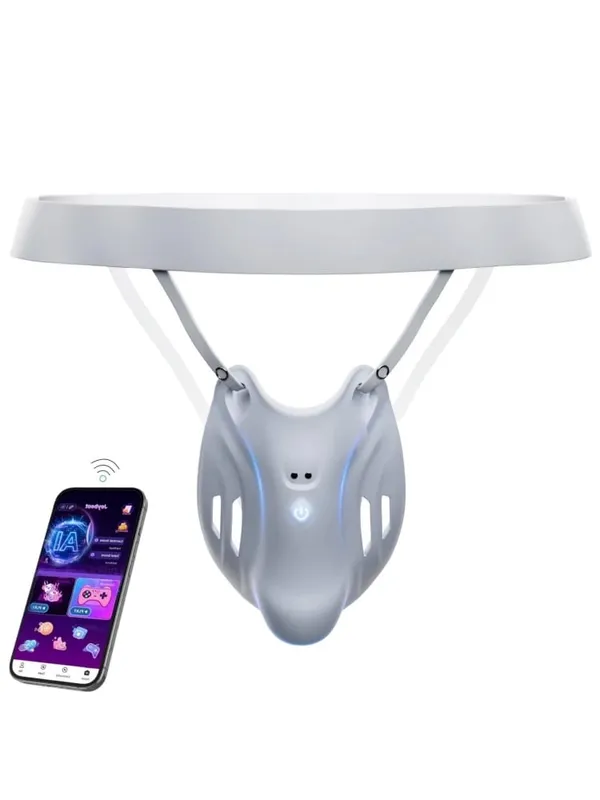 Férfi maszturbátor hordható pénisz edzés vibrátor APP Control Glans Trainer stimulátor vibráló felnőtt szexjátékok férfiaknak