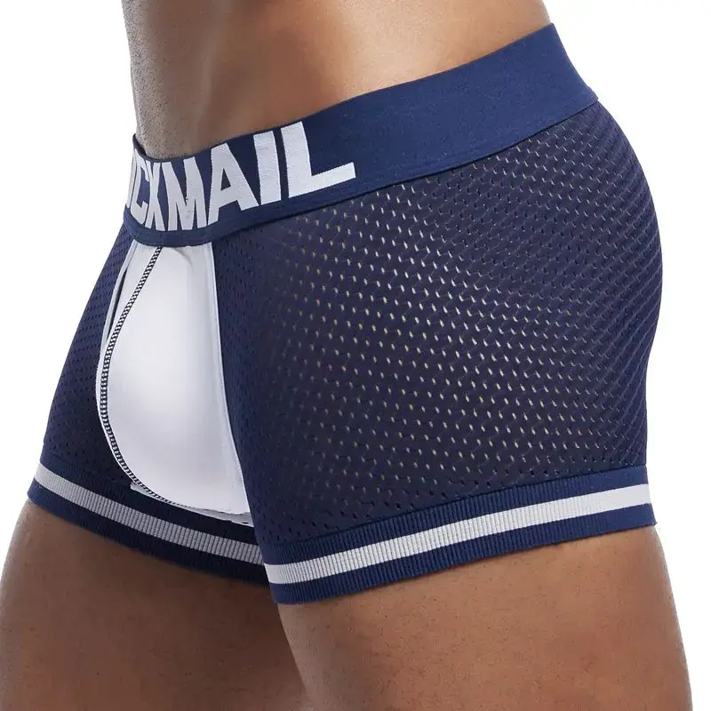 Man Underpants Boxershorts Mesh Nylon Men Boxers Male Breathable Underwear Men’s Panties Boxer Quick Dry Sports Fitness — image 22