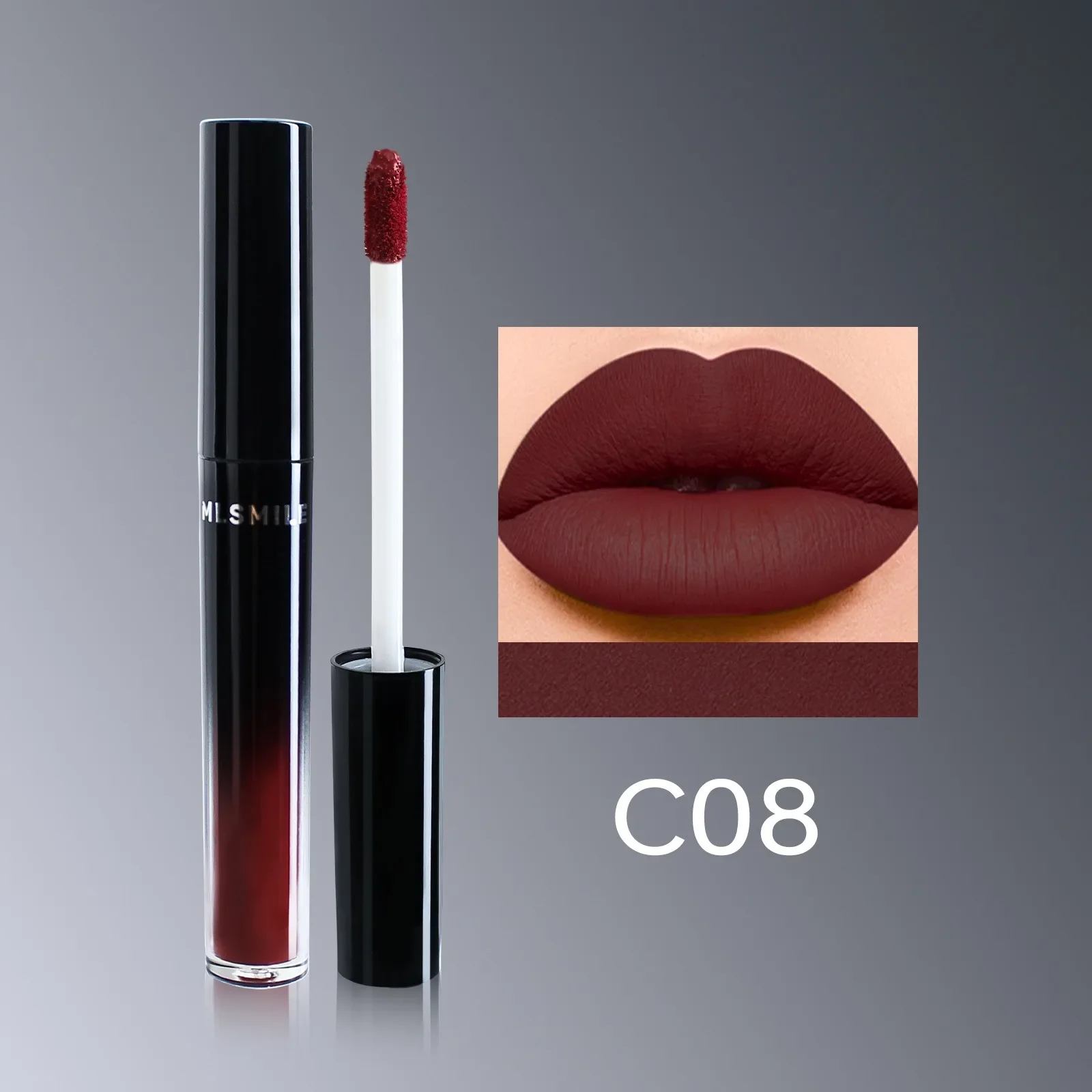 Αδιάβροχο Liquid Velvet Matte Lipstick Διαφανές ενυδατικό Λάδι χειλιών Pearlescent Rich Color Lipgloss Tint Lasting Cosmetic