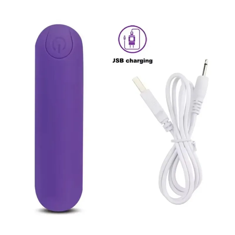 Mini Bullet Vibrator for Women Strong Shock Vibrating Nipple Vagina Clitoral Stimulator Thrusting Dildo Sex Toys for Couple 18+