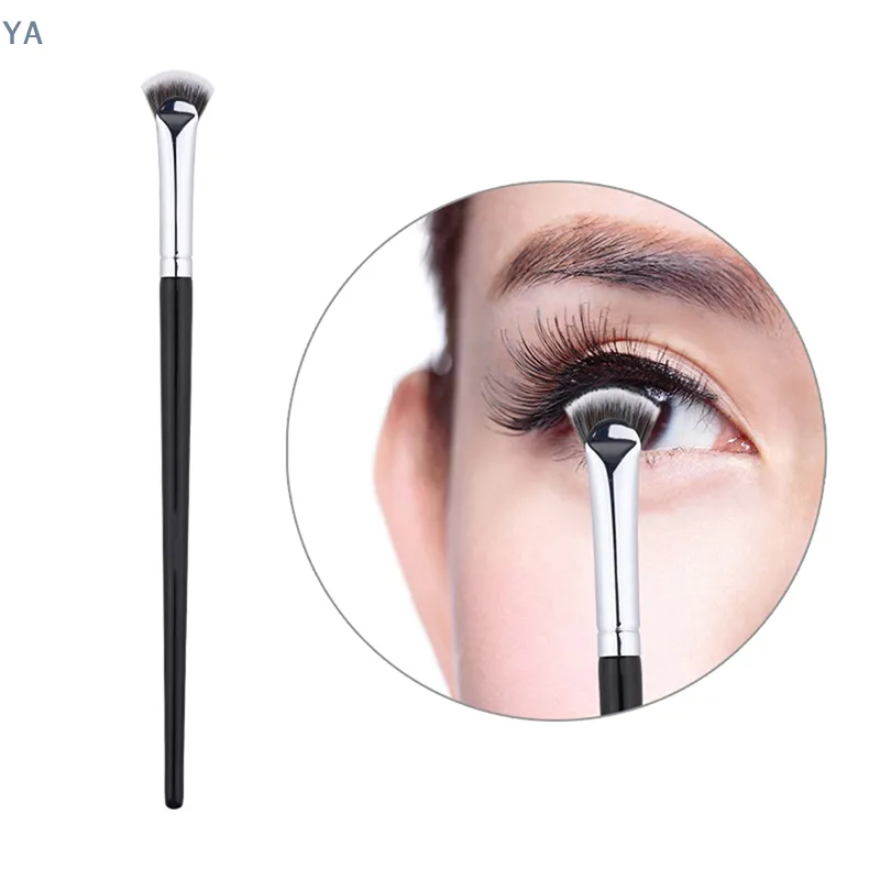 [Y] 1 Pc Waaiervormige Wimper Borstel Zacht Geen Verlies Schoonheid Wimper Make-Up Kwasten Mascara Markeerstift Poeder smudge Tool