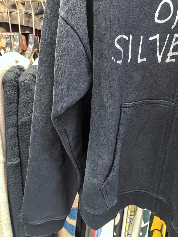 Nouveau surdimensionné PALY sweat à capuche pour homme femme lavé noir endommagé meilleure qualité décontracté Vintage Cardigan Zip sweats — image 10