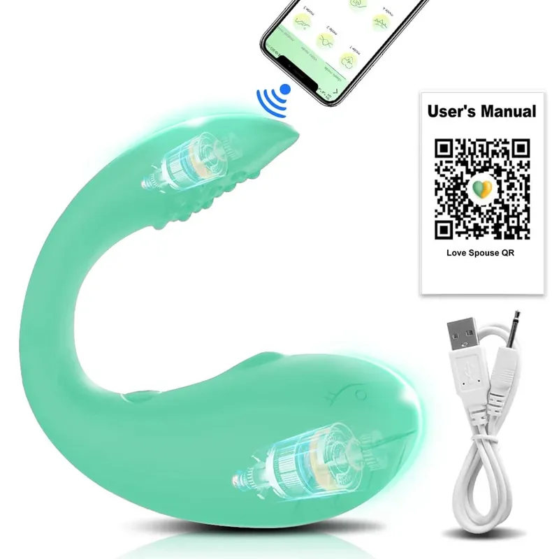 אלחוטי Bluetooth G Spot Vibrator נשים דגדגן ממריץ תחתונים לבישים לנשים ויברטור ביצת אהבה צעצועי מין רוטטים למבוגרים