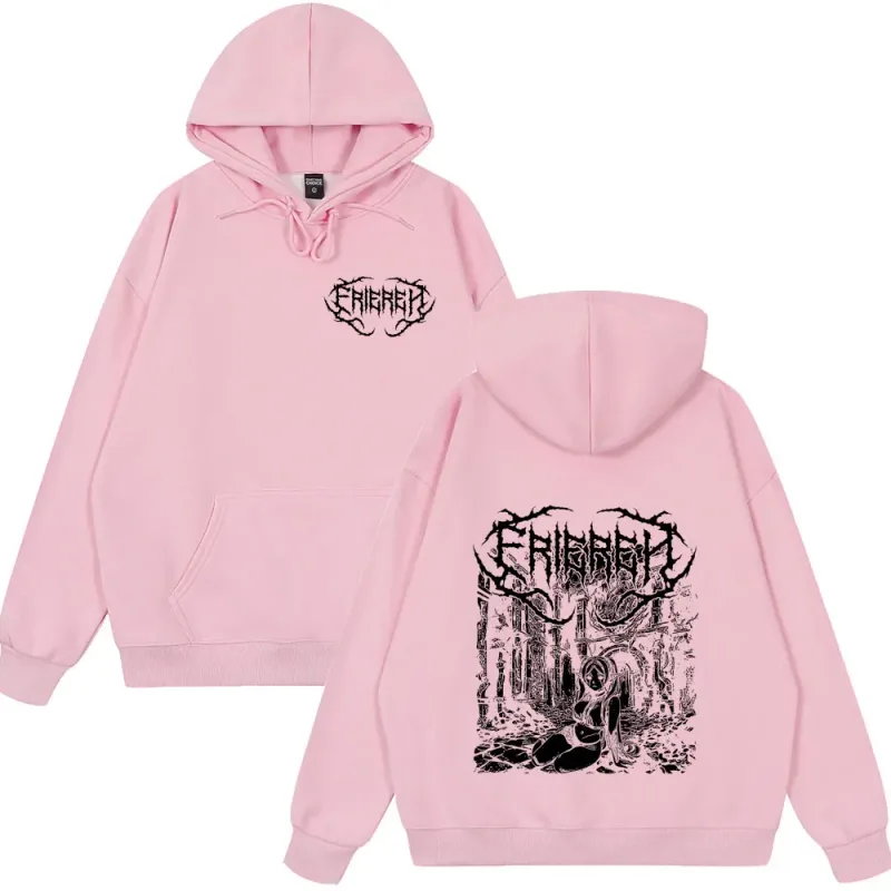 Anime Frieren: Beyond Journey's End T-shirt Frieren Manga Gothic Hoodies Herr Kvinnor Kläder Vinterkläder Lös stil Streetwears